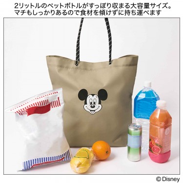 2025年7月号《特別付録》コールマン／ミッキーマウス 両A面トートバッグ