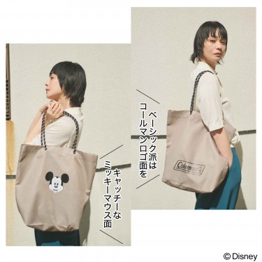 2025年7月号《特別付録》コールマン／ミッキーマウス 両A面トートバッグ