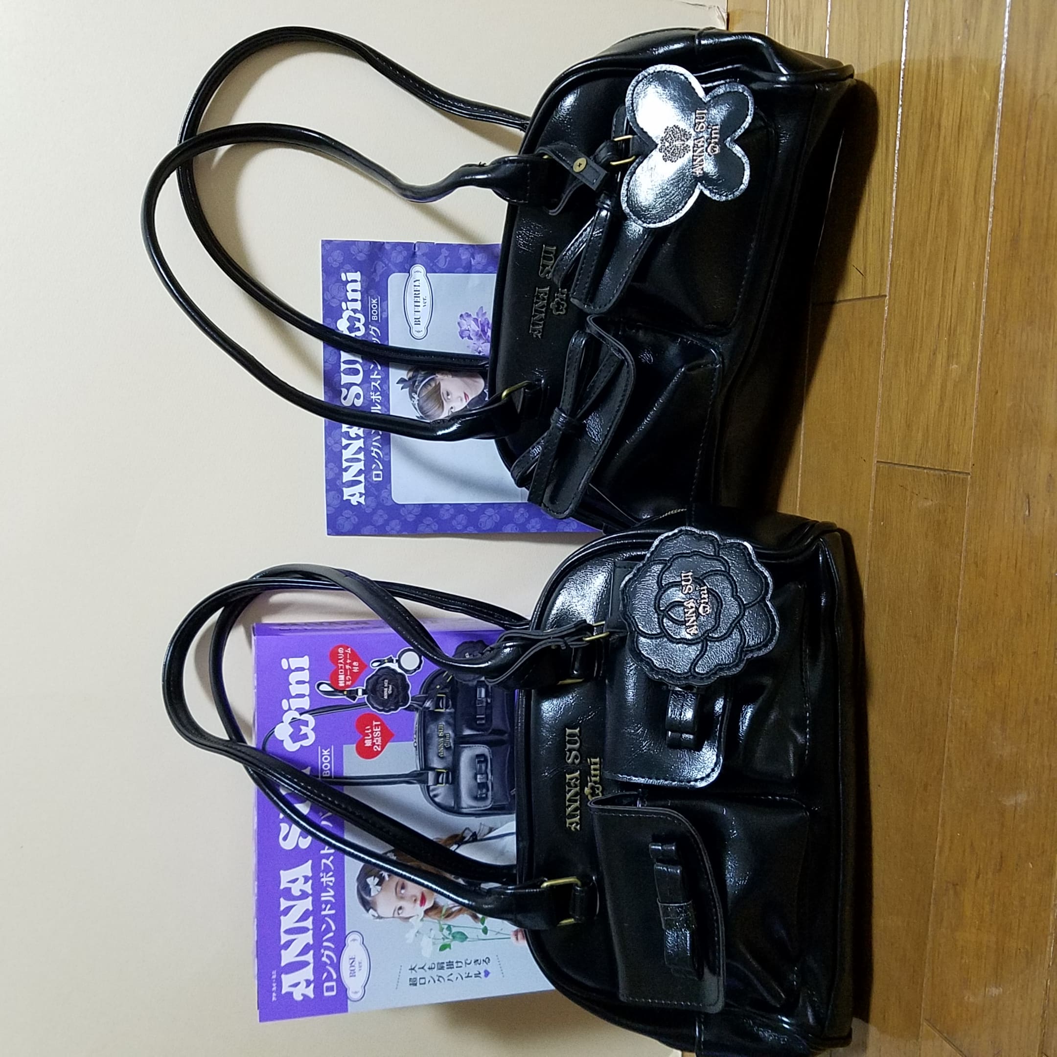 ANNA SUI mini（アナ スイ・ミニ） ロングハンドルボストンバッグBOOK