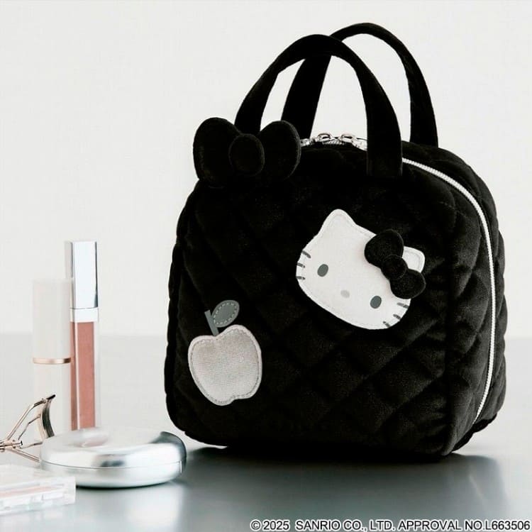 HELLO KITTY × BRILMY ミニコスメポーチ HELLO KITTY × BRILMY リップが縦に収納できる ミニコスメポーチ BOOK