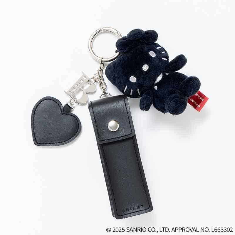 HELLO KITTY × BRILMY ズボラに優しい♡ベロア素材ポーチ＆チャーム