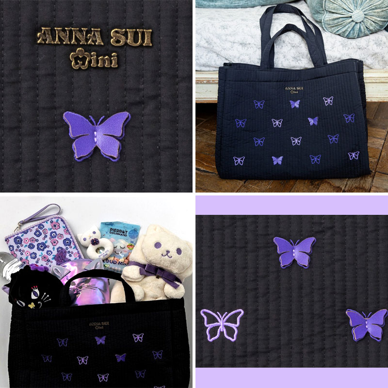ANNA SUI(アナスイ） mini 刺繍トートバッグBOOK