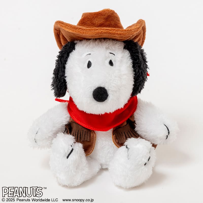 SNOOPY 2026 午 カウボーイスヌーピーのぬいぐるみポーチ BOOK