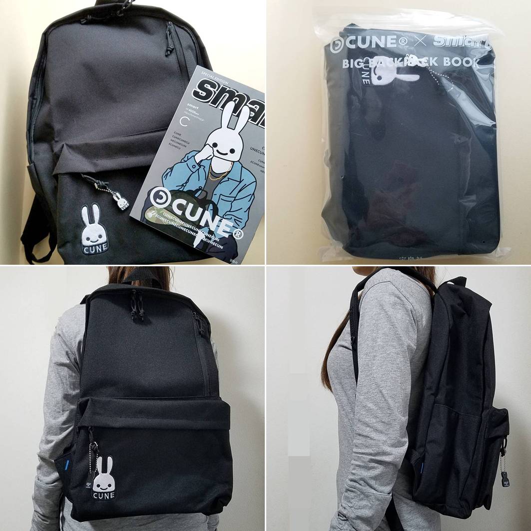 CUNE リュック新品未開封　キューン　メンズ　レディース CUNE(R)×smart [キューン × スマート]BIG BACKPACK BOOK