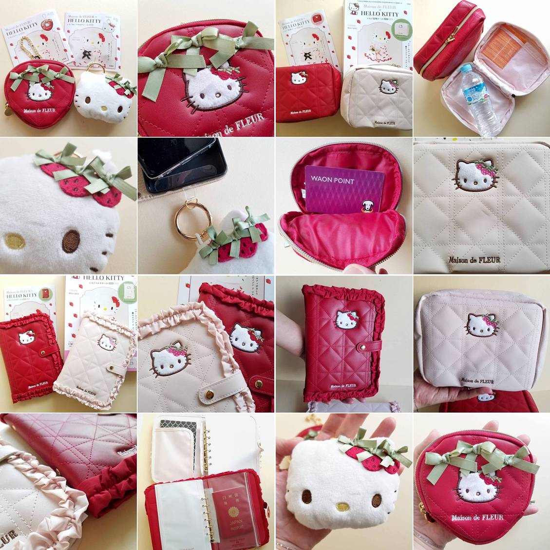 Maison de FLEUR×HELLO KITTY いちごシリーズBOOK
