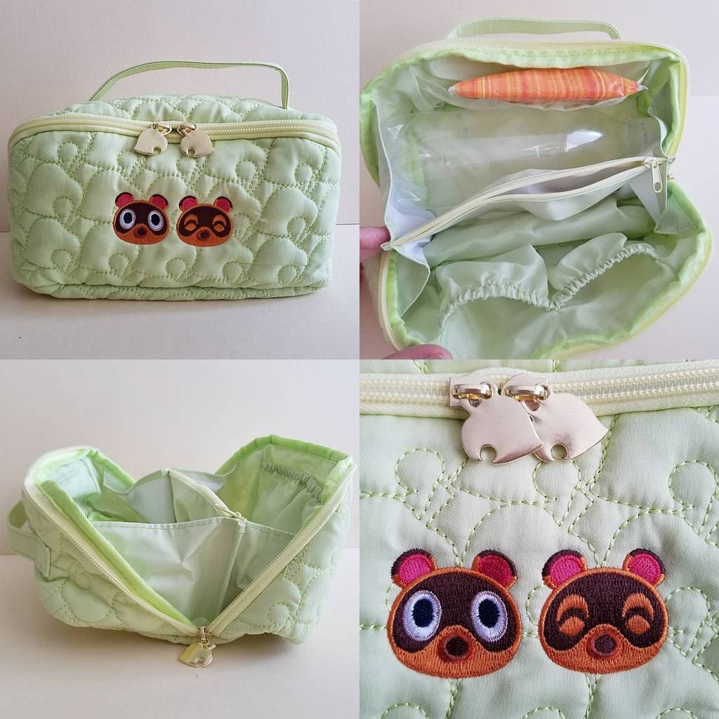 ひ*よ様 どうぶつの森 一番くじ 貯金箱 B賞 葉っぱ柄キルティングポーチ ポー ひ*よ様 どうぶつの森 一番くじ 貯金箱 B賞 葉っぱ柄キルティング