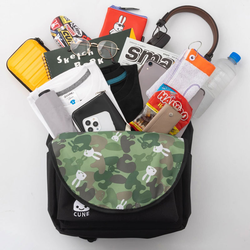 cune　キューン　　ランチバッグ CUNE(R)×smart [キューン × スマート]BIG BACKPACK BOOK