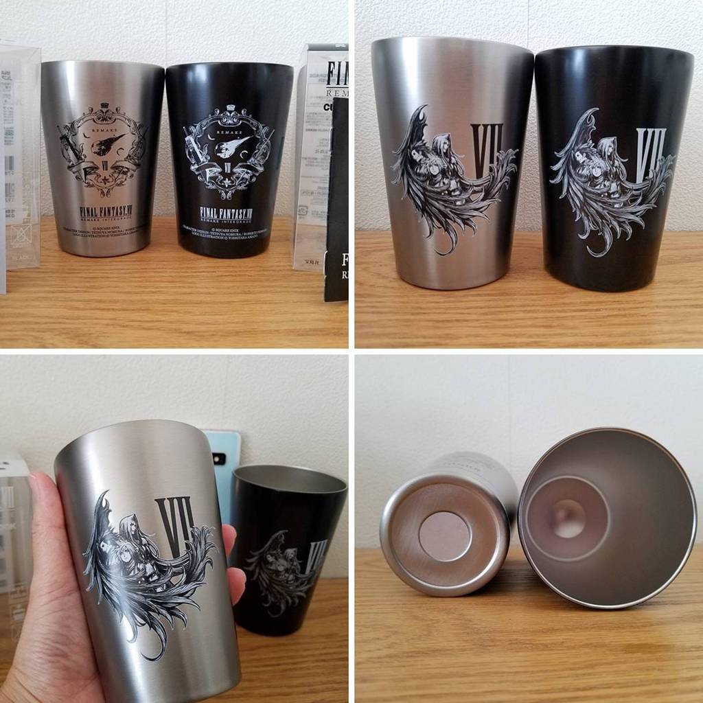 FINAL FANTASY Ⅶ REMAKE INTERGRADE CUP COFFEE TUMBLER BOOK（BLACK